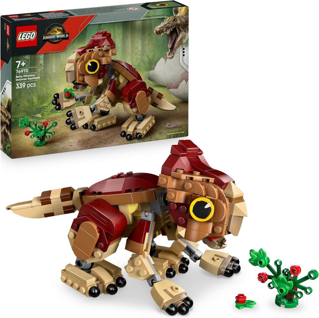 👑 LEGO Jurassic World Babydinosaurier Dolores: Aquilops – Spielzeug-Dinosaurier zum Bauen und Spielen mit Spielpflanze – Geschenk für Kinder ab 7 Jahren und Fans des Films Die Wiedergeburt – 7697013,00€ statt 24,99€ – 48,0 🔥🚚 Verkauft durch Amazon und Versand durch Amazon385 Bewertungen: 4.8 / 5.0 ⭐️⭐️⭐️⭐️⭐️🛒 zu Amazon https://www.amazon.de/dp/B0DNZVV9ZP/?tag=preisfehlerheute-21