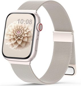👑 Ersatzarmband Kompatibel mit Apple Watch Armband 40mm 41mm 42mm 44mm 38mm 45mm 46mm 49 Damen Herren Einstellbar Magnetisch Metall Edelstahl Armb&auml;nder f&uuml;r iWatch SE Ultra Series 11 10 9 8 7 6 5 4 3 2 17,20&euro; statt 9,99&euro; - 28,00 % 🔥🚚 Verkauft von shenzhenshi genlian keji youxian gongsi und Versand durch Amazon1,722 Bewertungen: 4.4 / 5.0 ⭐️⭐️⭐️⭐️🛒 zu Amazon https://www.amazon.de/dp/B0BVVQK9X8/?th=1&amp%3Bpsc=1&amp%3Btag=preisfehlerheute-21&tag=preisfehlerheute-21