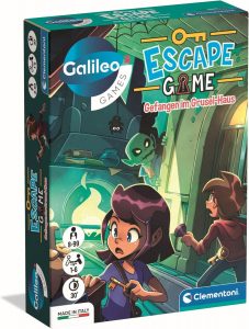 Clementoni Galileo Escape Game - Gefangen im Grusel-Haus - Gesellschaftsspiel zum Knobeln & Rätseln inkl. Hinweiskarten und Requisiten - Familienspiel ab 8 Jahren 594493,79€ Code: M5JYJELR (🛒 an der Kasse eingeben)➡️ https://www.amazon.de/dp/B0DX7L3V9S/?tag=preisfehlerheute-21