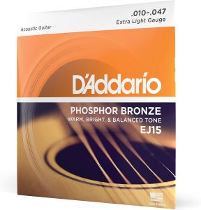 D'Addario EJ15 Phosphorbronze-Saiten für Akustikgitarren, Extra Light, 10-476,94€ statt 11,59€➡️ https://www.amazon.de/dp/B000EENC0C/?tag=preisfehlerheute-21