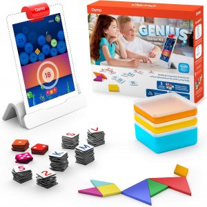 Osmo - Genius Starter Kit - 5 interaktive Lernspiele - Alter 6-10 Jahre - Mathematik, Rechtschreibung, Kunst, Kreativit&auml;t und Physik - MINT Spielzeug (Osmo Basis f&uuml;r iPad enthalten)15.19&euro; statt 69.99&euro;➡️ https://www.amazon.de/dp/B08HN48NC4/?tag=preisfehlerheute-21