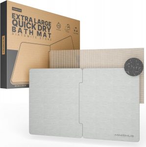 Minismus Badematte Stein 80 x 50 cm Diatomite Stone Bath Mat, Steinmatte Badezimmer, Duschvorleger Schnelltrocknend, XL-Größe Duschmatte Kieselgurmatte (Hellgrau)39,74€ statt 59,99€➡️ https://www.amazon.de/dp/B0F2JD7TFM/?tag=preisfehlerheute-21