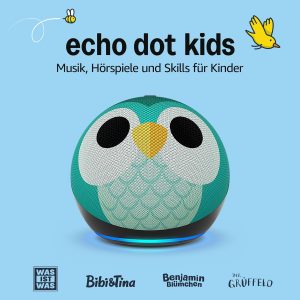 Echo Dot Kids (Neueste Generation) | Smarter WLAN- und Bluetooth-Lautsprecher mit Alexa | 1 Jahr Amazon Kids+ inklusive | Eulen-Design34,99&euro; statt 74,99&euro;➡️ https://www.amazon.de/dp/B09L5BG1RF/?tag=preisfehlerheute-21