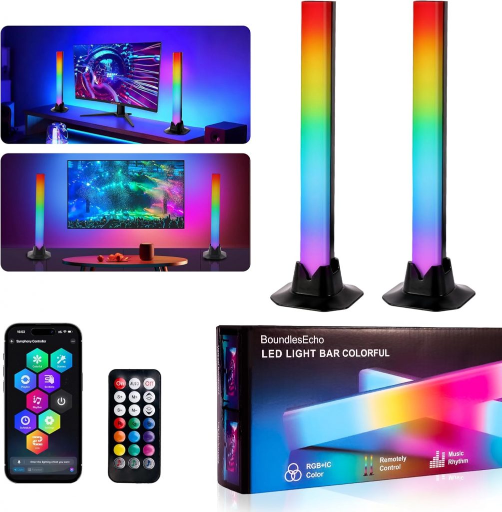 🤴 Smart RGBIC LED Lightbar,Ambient Light TV Hintergrundbeleuchtung,Led Gaming Beleuchtung mit App Steuerung & Musik Sync,Farbwechsel Deko für Schreibtisch, PC Monitor und Schlafzimmer23,99€ statt 29,99€ - 21,00 % 🔥🚚 Verkauft von BoundlesEcho und Versand durch Amazon35 Bewertungen: 4.0 / 5.0 ⭐️⭐️⭐️⭐️🛒 zu Amazon https://www.amazon.de/dp/B0FPGL3WF7/?amp%3Btag=preisfehlerheute-21&tag=preisfehlerheute-21