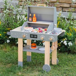 Holz Grill Spielset f&uuml;r Kinder &ndash; Realistisches BBQ Spielzeug mit Zubeh&ouml;r & Lebensmitteln &ndash; Ab 3 Jahren &ndash; Perfekt f&uuml;r Rollenspiele & kleine K&ouml;che29,99&euro; statt 69,99&euro;➡️ https://www.amazon.de/dp/B0F9Y7LL64/?tag=preisfehlerheute-21