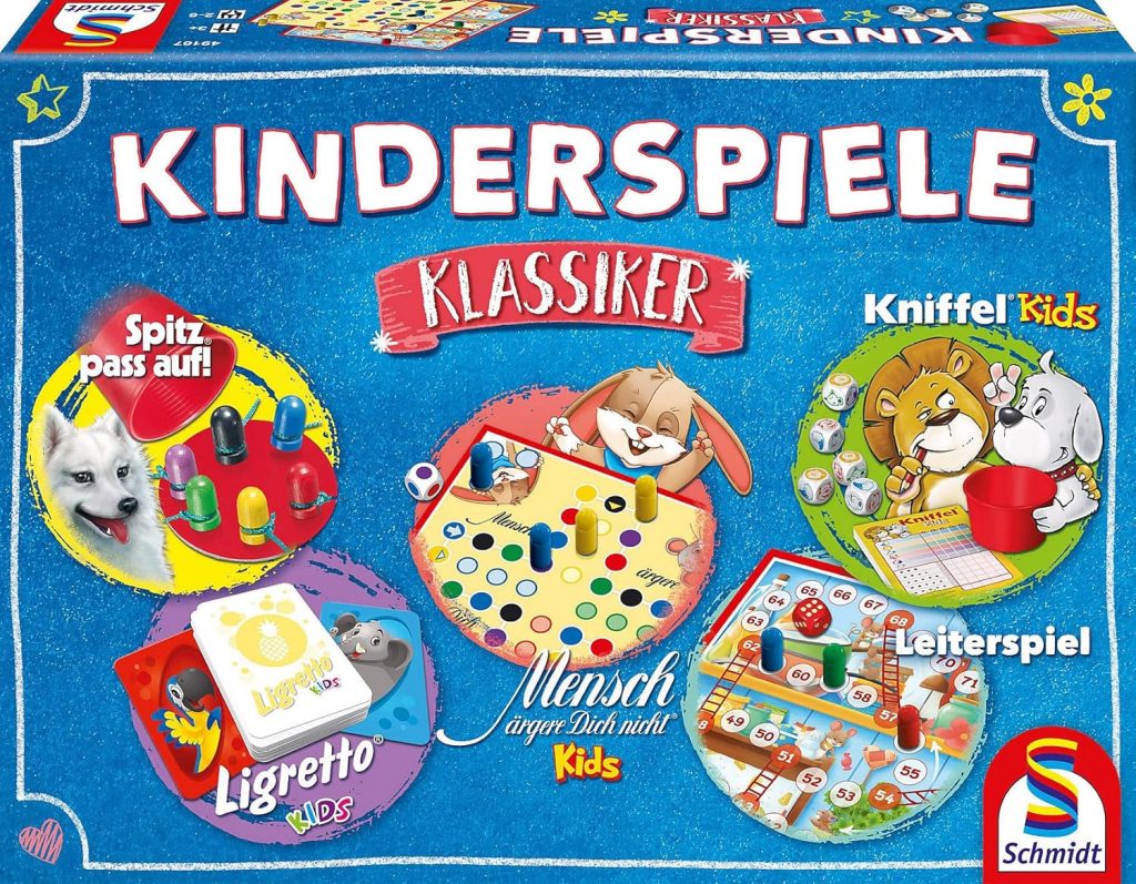 🤴 Schmidt Spiele 49189 Kinderspiele Klassiker, Kinderspielesammlung, bunt14,99€ statt 24,99€ - 41,00 % 🔥🚚 Verkauft durch Amazon und Versand durch Amazon4,964 Bewertungen: 4.7 / 5.0 ⭐️⭐️⭐️⭐️⭐️🛒 zu Amazon https://www.amazon.de/dp/B07GJHQNVC/?amp%3Btag=preisfehlerheute-21&tag=preisfehlerheute-21