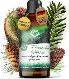 👑 Saunaaufguss [54 Sorten 15ml, 100ml, 250ml] - Sauna Aufgussmittel f&uuml;r intensive & erholsame - Sauna Zubeh&ouml;r (#21 Finnischer Winter, 100ml)8,94&euro; statt 12,99&euro; - 32,00 % 🔥🚚 Verkauft und Versand durch Little Dragon GmbH48 Bewertungen: 4.4 / 5.0 ⭐️⭐️⭐️⭐️🛒 zu Amazon https://www.amazon.de/dp/B0CN7CRQ15/?th=1&amp%3Bpsc=1&amp%3Btag=preisfehlerheute-21&tag=preisfehlerheute-21