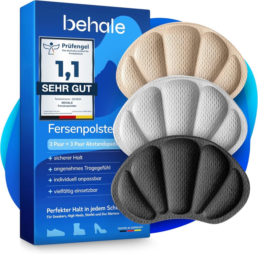 🤴 Premium Fersenpolster Schuhe mit 3M Kleber – 3 Paar hautfreundliche Anti-Rutsch Einlagen, Fersenschutz & Fersenkissen gegen Blasen inkl. Abstandspads – Schuhe bis 1 Größe verkleinern7,55€ statt 15,95€ - 53,00 % 🔥🚚 Verkauft von Rising Brands Shop und Versand durch Amazon93 Bewertungen: 4.2 / 5.0 ⭐️⭐️⭐️⭐️🛒 zu Amazon https://www.amazon.de/dp/B0DYTYGPLR/?amp%3Btag=preisfehlerheute-21&tag=preisfehlerheute-21