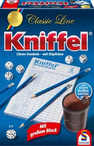 🤴 Schmidt Spiele 49203 Kniffel, Classic Line, mit gro&szlig;em Block, mit original Kniffelbecher15,61&euro; statt 23,99&euro; - 35,00 % 🔥🚚 Verkauft durch Amazon und Versand durch Amazon8,580 Bewertungen: 4.7 / 5.0 ⭐️⭐️⭐️⭐️⭐️🛒 zu Amazon https://www.amazon.de/dp/B001CFFD8G/?th=1&amp%3Bpsc=1&amp%3Btag=preisfehlerheute-21&tag=preisfehlerheute-21