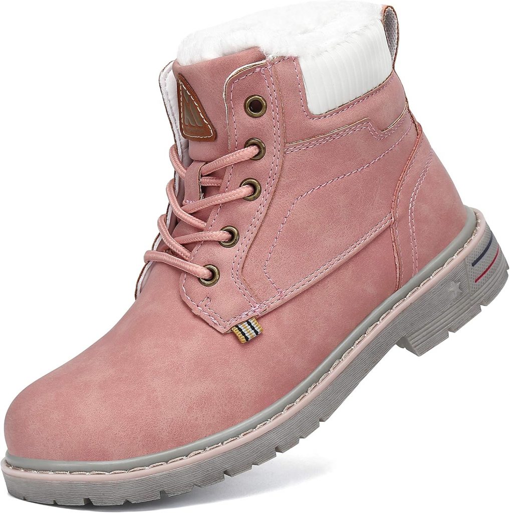 Mishansha Kinder Winterschuhe Gefüttert Boots