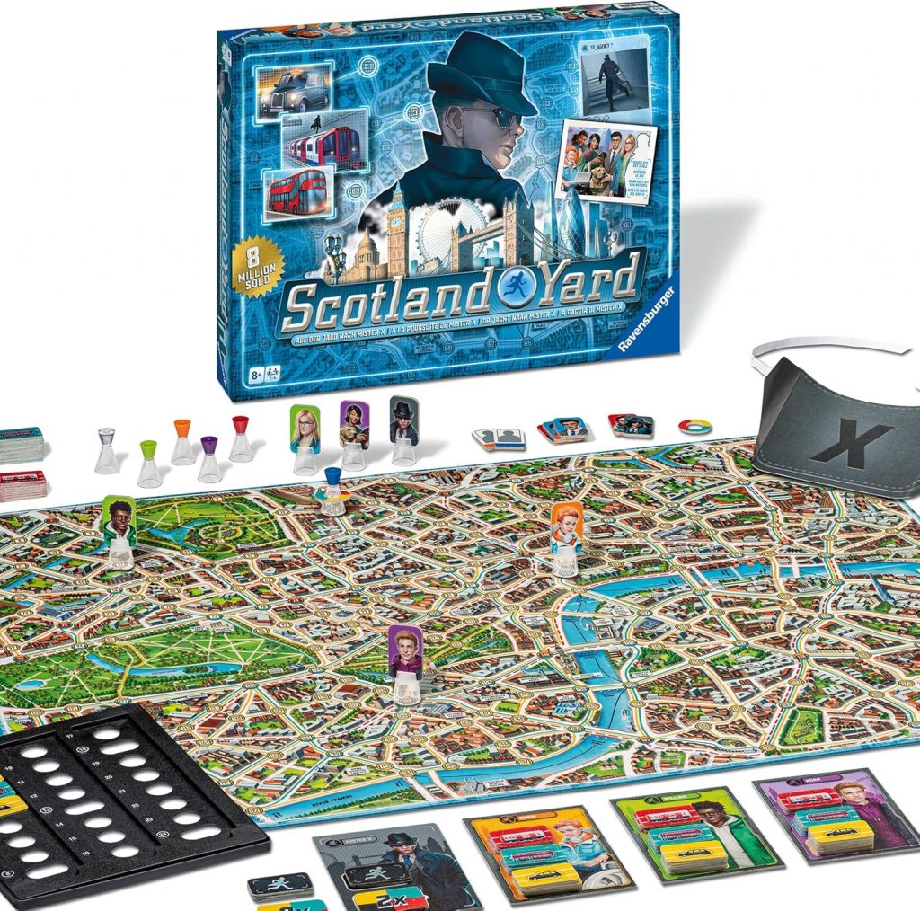 🤴 Ravensburger Gesellschaftsspiel 27515 – Scotland Yard – Familienspiel, Brettspiel für Kinder und Erwachsene, Spiel des Jahres, für 2-6 Spieler, ab 8 Jahre24,94€ statt 36,99€ – 33,0 🔥🚚 Verkauft durch Amazon und Versand durch Amazon5,190 Bewertungen: 4.7 / 5.0 ⭐️⭐️⭐️⭐️⭐️🛒 zu Amazon https://www.amazon.de/dp/B0CSZ3HTB7/?th=1&tag=preisfehlerheute-21#038;psc=1&tag=preisfehlerheute-21