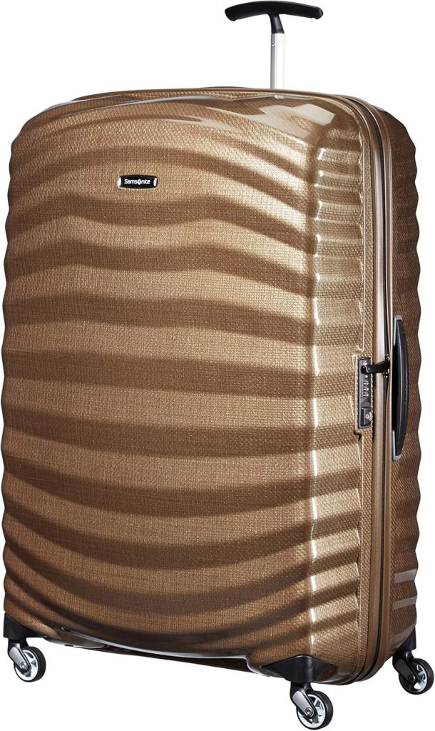 Samsonite Lite-Shock – Spinner XL Koffer, 81 cm, 124 L, braun (Sand)