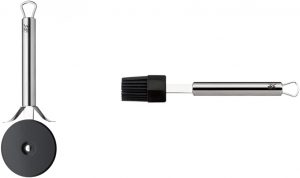 🤴 WMF Profi Plus Pizzaschneider 19,8 cm, Teigrad beschichte & Profi Plus Silikon-Backpinsel 20 cm, Cromargan Edelstahl, teilmattiert, Silikonborsten, Marinadenpinsel, sp&uuml;lmaschinengeeignet34,86&euro; statt 49,98&euro; - 31,00 % 🔥🚚 Verkauft durch Amazon und Versand durch Amazon1 Bewertungen: 5.0 / 5.0 ⭐️⭐️⭐️⭐️⭐️🛒 zu Amazon https://www.amazon.de/dp/B0B76NG6TT/?tag=preisfehlerheute-21