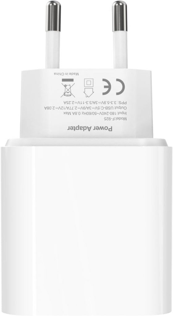 USB C Ladegerät, 25W Schnellladegerät für Samsung Galaxy S25 S24 S23 S22 S21 Plus/FE/Ultra/ S20Plus, Z Fold 7/6, Z Flip 7/6, Note20, A56 A55 A54 A53 A35 A16 A15 A14 A05s, Tablet Netzteil USB C1.99€ ➡️ https://www.amazon.de/dp/B0FWKS63BH/?tag=preisfehlerheute-21