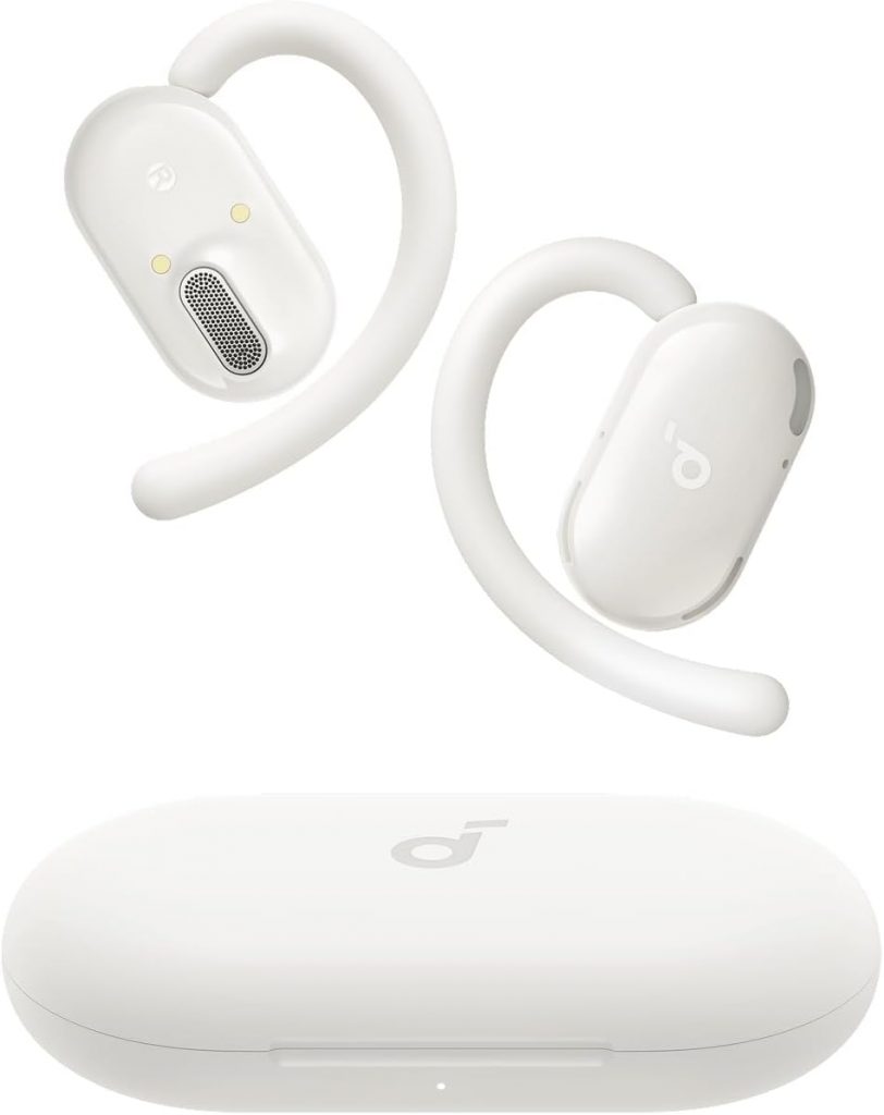 soundcore V20i von Anker Open-Ear Kopfhörer, verstellbare Ohrhaken, komfortabel, fester Halt, starker Bass, rauschfreie Telefonate, IP55, LED, 36h Spielzeit,Bluetooth 5.4 Earbuds,Multipoint Connection29,99€ statt 49,99€➡️ https://www.amazon.de/dp/B0D319J6T2/?tag=preisfehlerheute-21