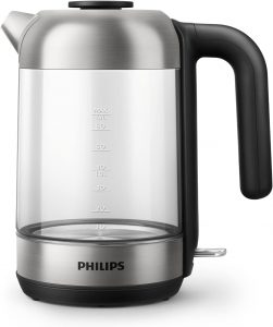 🤴 Philips 5000 Series Wasserkocher &ndash; 1,7L, Blaues Sensorlicht, 360&deg;-Basis, Mikro-Sieb-Filter, Flaches Heizelement, Abnehmbarer Deckel, Schnelles Aufkochen, Energiesparend, Sicheres Design (HD9339/80)40,99&euro; statt 59,99&euro; - 32,00 % 🔥🚚 Verkauft durch Amazon und Versand durch Amazon4,415 Bewertungen: 4.5 / 5.0 ⭐️⭐️⭐️⭐️⭐️🛒 zu Amazon https://www.amazon.de/dp/B08CZT7GTD/?tag=preisfehlerheute-21