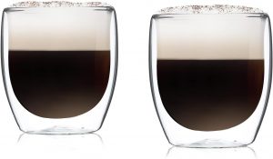 🤴 Doppelwandiges Latte Macchiato Design Glas (2 x 230 ml) Kaffeetasse Design - doppelwandige Tasse, transparente Tasse, sp&uuml;lmaschinenfeste Teetasse, Kaffeetasse21,24&euro; statt 24,99&euro; - 16,00 % 🔥🚚 Verkauft und Versand durch Klarstein Deutschland5,213 Bewertungen: 4.3 / 5.0 ⭐️⭐️⭐️⭐️🛒 zu Amazon https://www.amazon.de/dp/B089T2Q7DY/?th=1&amp%3Bpsc=1&amp%3Btag=preisfehlerheute-21&tag=preisfehlerheute-21