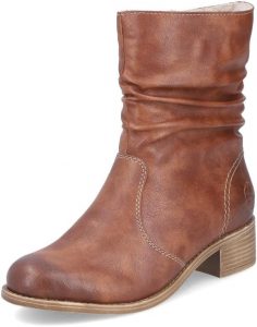 Rieker Damen Klassische Stiefeletten 76581, Frauen Stiefeletten,rei&szlig;verschluss,gerafft,Boots,Stiefel,Bootee,Booties,braun (24),36 EU / 3.5 UK20,24&euro; statt 69,95&euro;➡️ https://www.amazon.de/dp/B0CVS3KYKN/?tag=preisfehlerheute-21