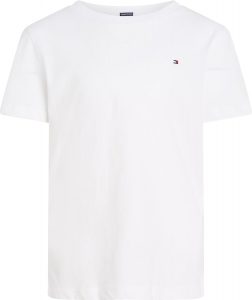 Tommy Hilfiger Jungen T-Shirt Kurzarm Rundhalsausschnitt, Wei&szlig; (Bright White), 12 Jahre10,46&euro; statt 24,90&euro;➡️ https://www.amazon.de/dp/B07F3HB3PC/?tag=preisfehlerheute-21