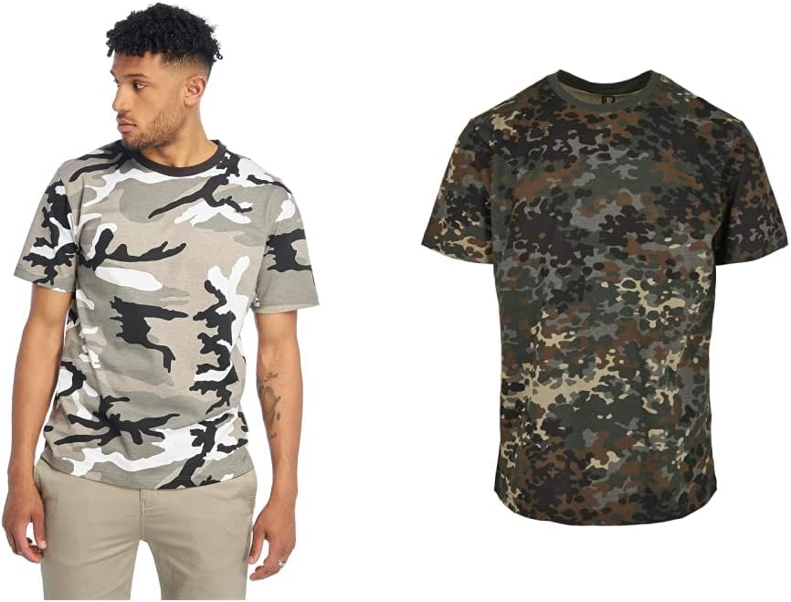 🤴 Brandit T-Shirt, Urban XL T-Shirt, Flecktarn XL