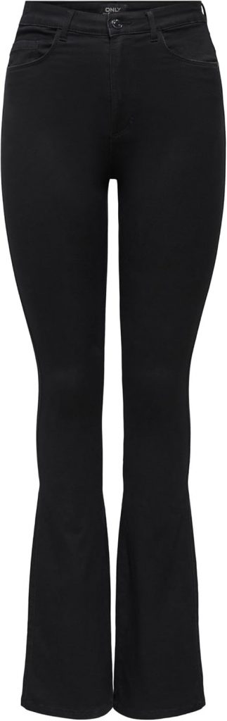 🤴 ONLY Female Flared fit Jeans ONLROYAL Hohe Taille Flared Jeans