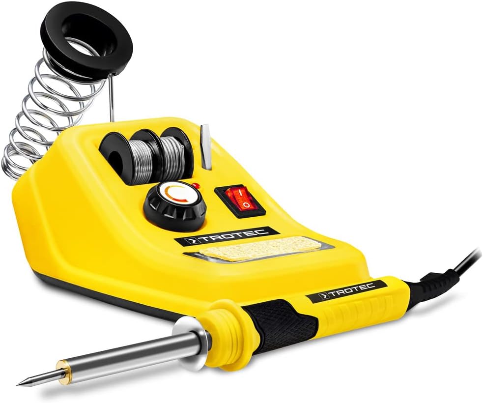 TROTEC L&ouml;tstation PSIS 11-230V &ndash; 48 W, 150&ndash;500 &deg;C, Temperaturregelung, Schnellaufheizung, L&ouml;tspitzen, L&ouml;tzinn & L&ouml;tkolbenhalter, ideal f&uuml;r Elektronik, Modellbau & Hobby8,49&euro; statt 16,99&euro;➡️ https://www.amazon.de/dp/B09NNZHQXB/?tag=preisfehlerheute-21