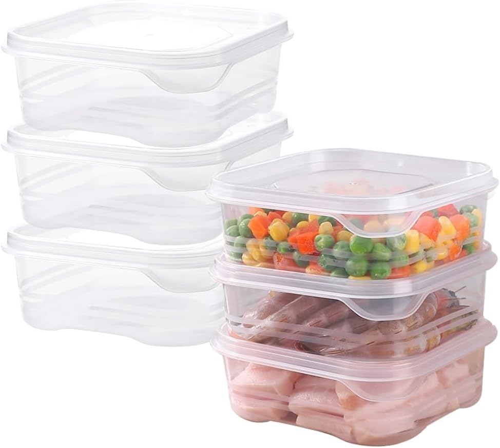HEKOBAG 6 Stück Gefrierdosen mit Deckel Klein Frischhaltedosen Kunststoff Kleine Dosen mit Deckel Plastik 350ml Auslaufsicher Tiefkühldosen Lebensmittelbehälter mit Deckel für Lebensmittelnaufwahrung1,99€ ➡️ https://www.amazon.de/dp/B0DMSYPNG7/?tag=preisfehlerheute-21