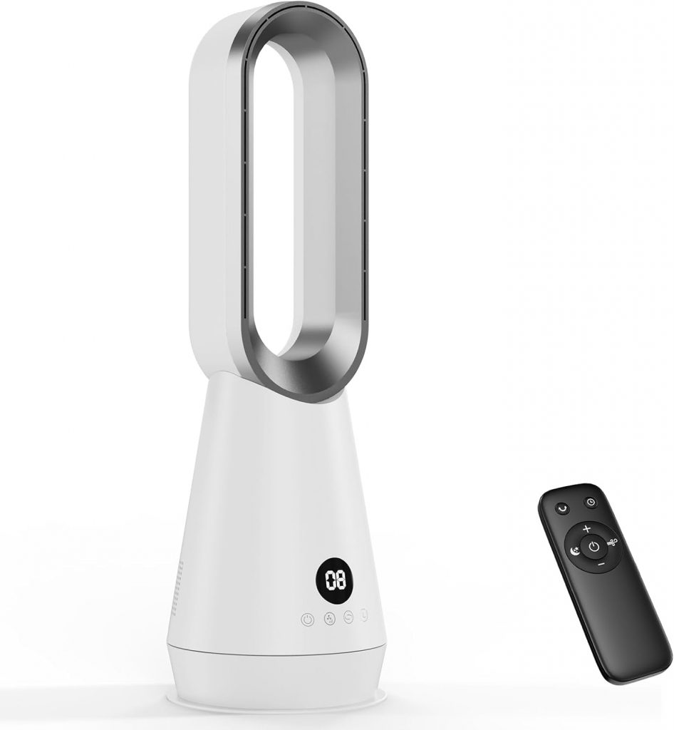 Rotorloser Ventilator leise – 56 cm Turmventilator mit Fernbedienung, 8 Geschwindigkeiten, 9-Stunden-Timer, LED-Display, für Schlafzimmer, Büro, Zuhause79.99€ statt 199.99€🏷️ Coupon anwenden➡️ https://www.amazon.de/dp/B0GCJ2XS8T/?tag=preisfehlerheute-21