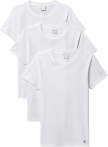 Calvin Klein Damen 3er Pack T-Shirts Kurzarm Cotton Tee mit Rundhalsausschnitt, Wei&szlig; (White/White/White), L22,60&euro; statt 59,90&euro;➡️ https://www.amazon.de/dp/B0DT4SC2JY/?tag=preisfehlerheute-21