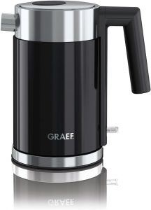 🤴 GRAEF. Edelstahl Wasserkocher WK402 Schwarz mit 1 Liter Fassungsverm&ouml;gen, Kalkfilter abnehmbar, 360&deg; Zentralkontakt, automatische Abschaltung41,78&euro; statt 59,99&euro; - 31,00 % 🔥🚚 Verkauft durch Amazon und Versand durch Amazon734 Bewertungen: 4.3 / 5.0 ⭐️⭐️⭐️⭐️🛒 zu Amazon https://www.amazon.de/dp/B0000D81LA/?tag=preisfehlerheute-21