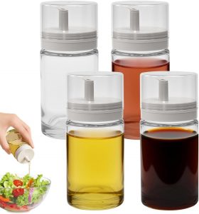 Byfoyif 4 St&uuml;ck Glasflaschen Oil Dispenser Bottles Essig Glass Vinegar Auslaufsicher Glass 100ml / 3.38oz kleine Dispenser f&uuml;r K&uuml;che Grill Haushalt2.70&euro; ➡️ https://www.amazon.de/dp/B0FG31C597/?tag=preisfehlerheute-21