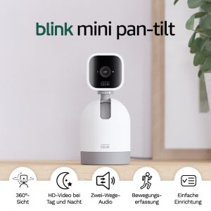 Blink Mini Pan-Tilt Camera | Bewegliche Plug-in-&Uuml;berwachungskamera f&uuml;r den Innenbereich, Zwei-Wege-Audio, HD-Video, Bewegungserfassung, Funktioniert mit Alexa (wei&szlig;)19,99&euro; statt 39,99&euro;➡️ https://www.amazon.de/dp/B09N6P1555/?tag=preisfehlerheute-21