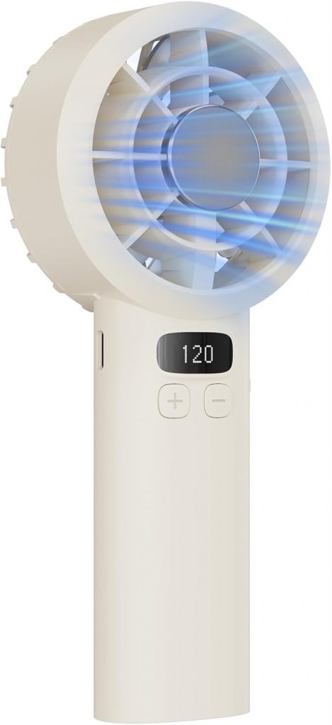 AICPAN Handventilator, Mini Ventilator 3000mAh Handventilator Akku Aufladbar, 1-120 Stufen einstellbar mit LED-Display, leiser Taschenventilator, Sommer-Essentials für Reise, Outdoor, Zuhause, Gelb13.99€ statt 39.99€🏷️ Coupon anwenden➡️ https://www.amazon.de/dp/B0G8GTXMWP/?tag=preisfehlerheute-21