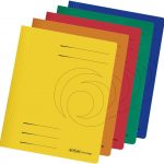 Herlitz 11037181 Schnellhefter A4 Karton gefaltet farbig sortiert 10er Packung (Farbig Sortiert)