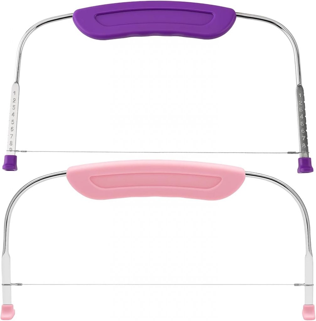 JazRvr Tortensäge 2 Stück, Tortenbodenschneider Mit 28 Cm Länge, Professionelle Torten Schmeidehilfe Für Gleichmäßige Kuchenschichten, Ideal Für Bäcker Und Küchenhelfer2.89€ ➡️ https://www.amazon.de/dp/B0G1MK3JWL/?tag=preisfehlerheute-21