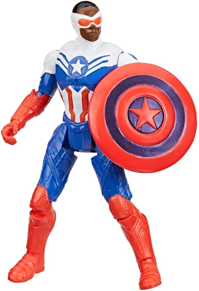 B0DKG7NPMAVENGERS Marvel VenomVersus Epic World of Action Anti-Venom Captain America Action-Figur mit Accessoires und beweglichen Gliedmaßen, für Kinder und Erwachsene zum Sammeln 32,45€