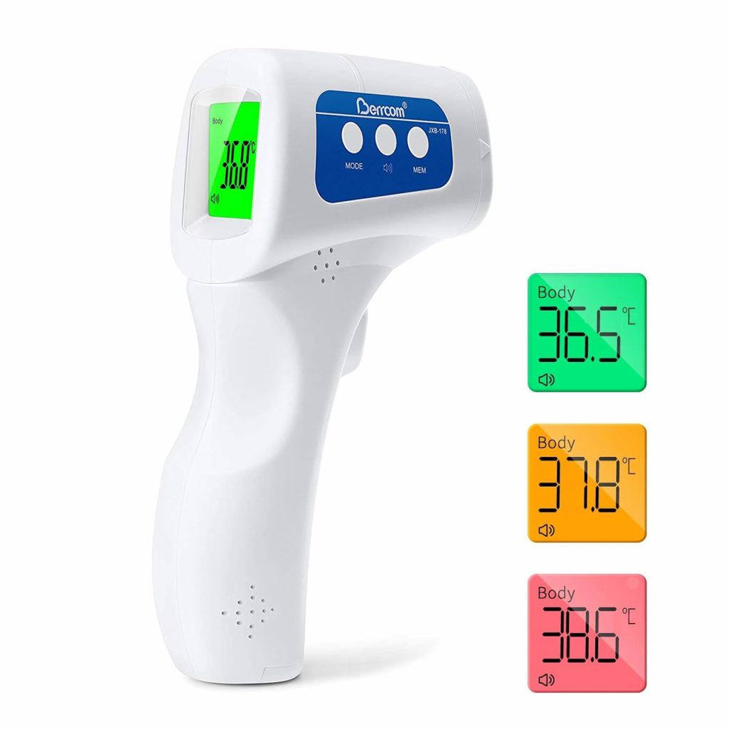 Berrcom Fieberthermometer Kontaktlos Infrarot Stirnthermometer für Babys Thermometer Digitales Medizinisches Stirnthermometer mit sofort Ablesung, Fieberalarm4.99€ statt 17.99€🏷️ Coupon anwenden➡️ https://www.amazon.de/dp/B0FJLXTTV6/?tag=preisfehlerheute-21