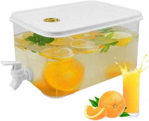 HEKOBAG Getr&auml;nkespender K&uuml;hlschrank 5L Wasserspender Limonadenspender K&uuml;hlschrank Getr&auml;nkespender mit Zapfhahn f&uuml;r K&uuml;hlschrank Kunststoff K&uuml;hlschrank mit Getr&auml;nkespender mit Dichtung f&uuml;r Obst1.99&euro; ➡️ https://www.amazon.de/dp/B0D2TJH48S/?tag=preisfehlerheute-21