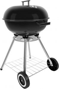 gzcmxh Holzkohlegrill &ndash; 45,7 cm Outdoor-Holzkohlegrill mit Griff und R&auml;dern &ndash; schwarzer Kugelgrill f&uuml;r Outdoor, Hinterhof, Picknicks, Partypartys36.99&euro; ➡️ https://www.amazon.de/dp/B0DP5ZZHJ1/?tag=preisfehlerheute-21