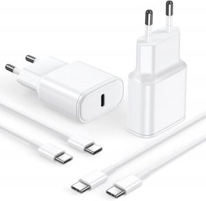 USB C Ladegerät mit Ladekabel 2Pack, 20W PD Schnellladegerät mit 2M USB C Kabel Universell für iPhone 17/16/15, iPad Pro/Air, MacBook5,09€ statt 18,99€Code: YZLEA6CY (🛒 an der Kasse eingeben)➡️ https://www.amazon.de/dp/B0GMGV832D/?tag=preisfehlerheute-21
