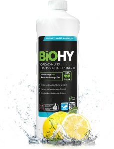 BiOHY Vordach- und Terrassenreiniger (1l Flasche) | Bio Konzentrat f&uuml;r Glasd&auml;cher, Kunststoffd&auml;cher, Winterg&auml;rten | Nachhaltige Reinigung & Pflege | Hohe Wirksamkeit und strahlender Glanz25&euro; ➡️ https://www.amazon.de/dp/B0D7D4XPLB/?tag=preisfehlerheute-21