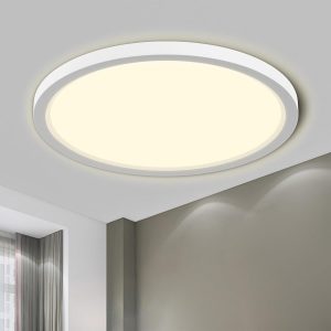 LQWELL&reg; Deckenleuchte LED Deckenlampe, IP44 Wasserfest Badlampe Rund Flach 18W 4000K 1980LM Modern Schlicht Lampe D&uuml;nn f&uuml;r Wohnzimmer Badezimmer Schlafzimmer K&uuml;che Balkon Keller B&uuml;ro, 220 * 24mm7,89&euro; statt 13,99&euro;➡️ https://www.amazon.de/dp/B0CR5DFYQS/?tag=preisfehlerheute-21