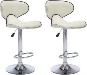 vidaXL 2X Barhocker H&ouml;henverstellbar Barstuhl Tresenhocker K&uuml;chenhocker Bistrohocker Thekenhocker Tresenstuhl Thekenstuhl Creme Kunstleder39,90&euro; statt 100,99&euro;➡️ https://www.amazon.de/dp/B08PVF9MMF/?tag=preisfehlerheute-21