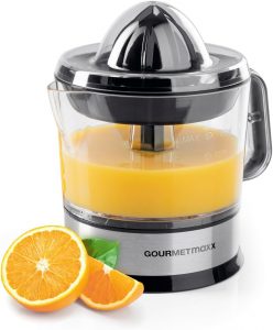 🤴 GOURMETmaxx elektrischer Entsafter f&uuml;r Zitrusfr&uuml;chte & Orangensaft | Saftpresse bis 700 ml F&uuml;llvolumen | Zitruspresse mit verschiedenen Zubeh&ouml;r f&uuml;r frischesten Geschmack | 40 W [transparent/silber]14,99&euro; statt 21,99&euro; - 32,00 % 🔥🚚 Verkauft und Versand durch addtronic248 Bewertungen: 4.4 / 5.0 ⭐️⭐️⭐️⭐️🛒 zu Amazon https://www.amazon.de/dp/B0CYGXGVT7/?th=1&amp%3Bpsc=1&amp%3Btag=preisfehlerheute-21&tag=preisfehlerheute-21