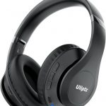 Uliptz Bluetooth Kopfhörer Over Ear, 65 Stunden Spielzeit Kopfhörer Kabellos mit 6 EQ-Modi, HiFi-Stereo Faltbares Bluetooth 6.0 Wireless Headphones für Reisen/Büro/Handy/PC (Schwarz)