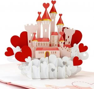 CUTPOPUP Castle - Liebesschloss-Gru&szlig;karten, romantische Liebeskarten f&uuml;r sie, Geburtstag, Jubil&auml;umskarte DE2,99&euro; statt 9,99&euro;➡️ https://www.amazon.de/dp/B09QSPPRTZ/?tag=preisfehlerheute-21