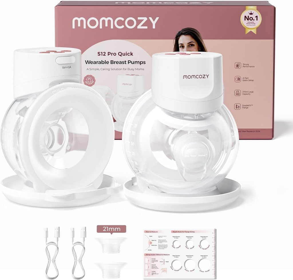 👑 Momcozy Milchpumpe Elektrisch S12 Pro Quick, Freihändig breast pump electric, Tragbare Milchpumpe Elektrisch mit DoubleFit Hybrid-Brusthaube, Brustpumpe mit 3 Modi & 9 Stufen, 2er-Set, Weiß119,99€ statt 159,99€ – 26,0 🔥🚚 Verkauft von Smartlin und Versand durch Amazon65 Bewertungen: 4.6 / 5.0 ⭐️⭐️⭐️⭐️⭐️🛒 zu Amazon https://www.amazon.de/dp/B0GJBRVR54/?th=1&tag=preisfehlerheute-21#038;psc=1&tag=preisfehlerheute-21