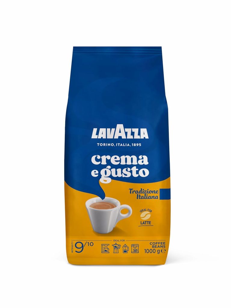 Lavazza, Crema e Gusto Tradizione Italiana, Geröstete Kaffeebohnen, mit Würzigen Aromatischen Noten, Ideal für einen Espresso, Arabica und Robusta Kaffeebohnen, 1 kg Packung13,59€ statt 20,99€➡️ https://www.amazon.de/dp/B00EUPLDNY/?tag=preisfehlerheute-21