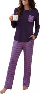 Demegimi Schlafanzug Damen Lang Herzchen Pyjama Baumwolle Rundhals Pyjama Sets Zweiteiliger Langarm Hausanzug9,99&euro; statt 34,99&euro;➡️ https://www.amazon.de/dp/B0FH6Y8DVK/?tag=preisfehlerheute-21