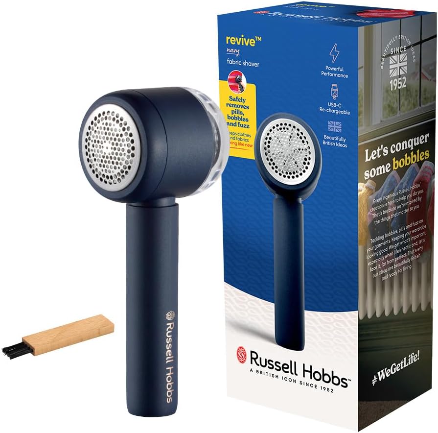 🤴 Russell Hobbs Fusselrasierer Elektrisch [USB-C Aufladung, Ansaugfunktion] Revive (Tragbarer, wiederaufladbarer Fusselentferner für Kleidung & Textilien, Magnetfach + Filter, Reinigungsbürste) 27660-5619,82€ statt 29,99€ – 34,0 🔥🚚 Verkauft durch Amazon und Versand durch Amazon479 Bewertungen: 4.5 / 5.0 ⭐️⭐️⭐️⭐️⭐️🛒 zu Amazon https://www.amazon.de/dp/B0FLDPZR18/?tag=preisfehlerheute-21